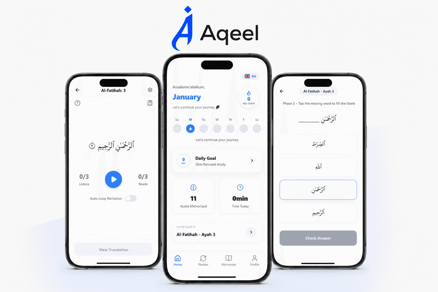 Aqeel mockup